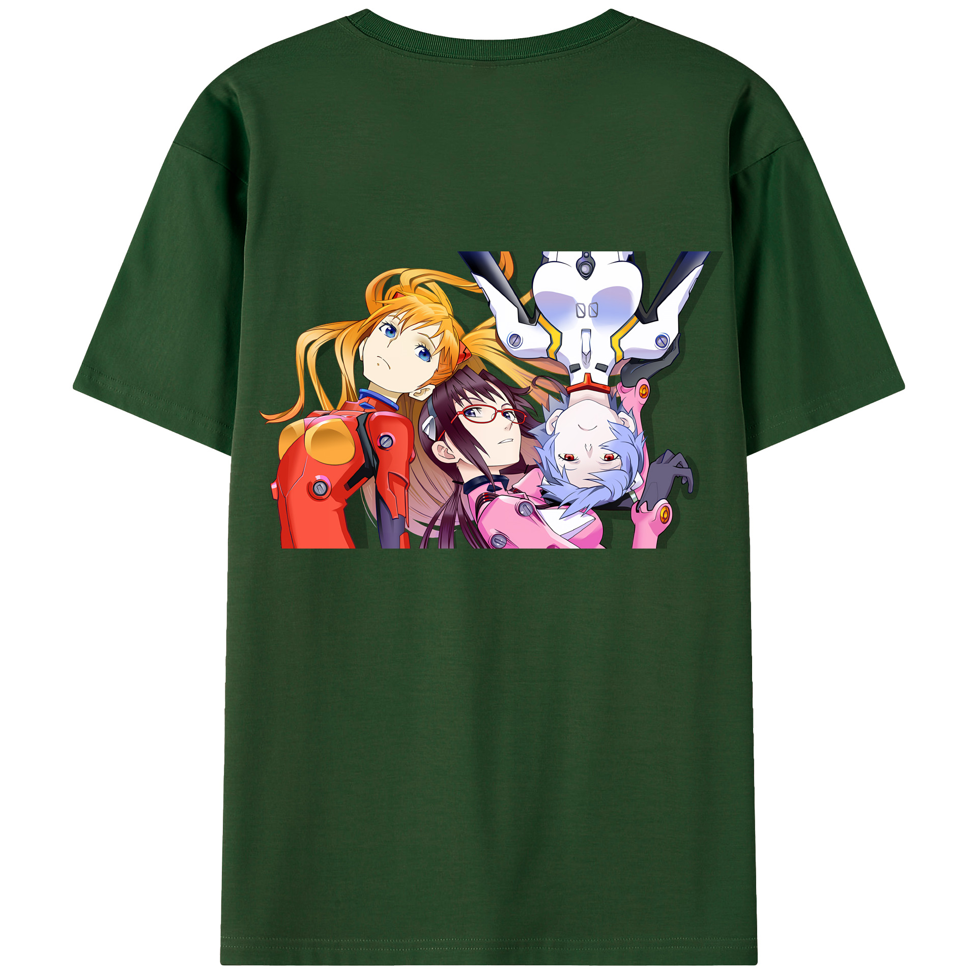 （画像用） EVA 新世紀エヴァンゲリオン 綿100％半袖Tシャツ（背面プリント）
